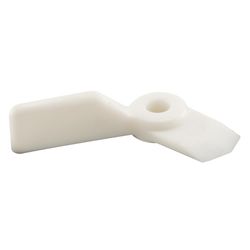 Prime-Line White Nylon Turn Button 9/16 in. L X 0.38 in. H 1 pk