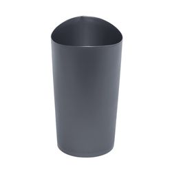 Rubbermaid Spa Works 2.25 gal Gray Plastic Vanity Wastebasket