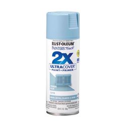 Rust-Oleum Painter's Touch 2X Ultra Cover Satin French Blue Paint+Primer Spray Paint 12 oz