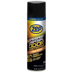 Zep Citrus Scent Garbage Disposal Cleaner 19 oz Foam