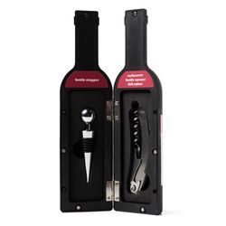 Modern Monkey Assorted Zinc Alloy Wine Accessory Set
