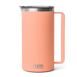 YETI Rambler 64 oz Lowcountry Peach Pitcher Stainless Steel