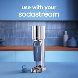 SodaStream Fizz & Go Easy Mix Blue 30.4 oz. Carbonator Bottle 1 pk