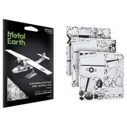 Metal Earth Consolidated PBY Catalina 3D Model Kit 79 pc