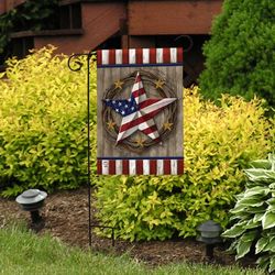 Briarwood Lane Garden Flag 12.5 in. H X 18 in. W
