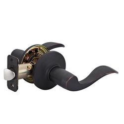 Ace Wave Lever Oil Rubbed Bronze Passage Lever