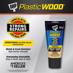 DAP Plastic Wood Natural Wood Filler 6 oz