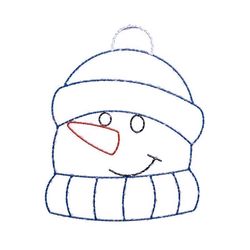 Celebrations LED Snowman Silhouette 15 in. Hanging Decor