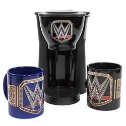 WWE WWE 14 oz Black Single Serve Coffee Maker