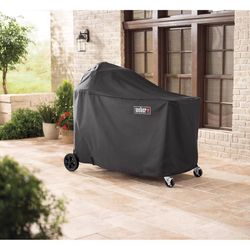 Weber Kamado S6 and Grill Center Black Grill Cover