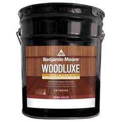 Benjamin Moore Woodluxe Semi-Solid Tint Base Penetrating Oil Waterproofing Wood Stain and Sealer 5 g