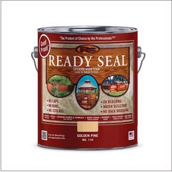 Ready Seal Goof Proof Semi-Transparent Flat Golden Pine Oil-Based Penetrating Wood Stain/Sealer 1 ga