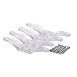Dreambaby Clear Plastic Blind Cord Wraps 4 pk
