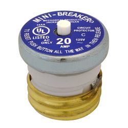 Bussmann 20 amps Plug Fuse 1 pk