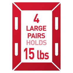 3M Command White Picture Hanging Strips 16 lb 8 pk