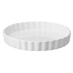 Harold Import 10 in. L Quiche Pan White 1 pk