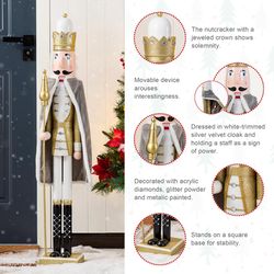 Glitzhome Nutcracker 42 in.