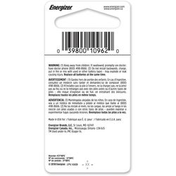 Energizer Silver Oxide 370/371 1.55 V 0.03 mAh Electronic/Watch Battery 1 pk