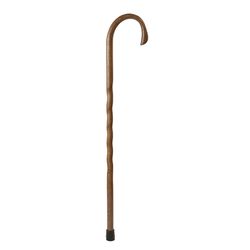 Brazos Walking Sticks 37 in. Red Wood Cane