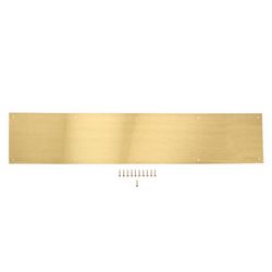 Ace 6 in. H X 30 in. L Brass Kickplate