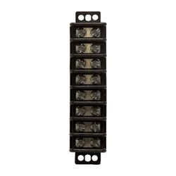 Gardner Bender 22-10 Ga. Insulated Wire Terminal Block Black 1 pk