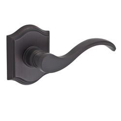 Baldwin Reserve Curve Lever Venetian Bronze Privacy Lever