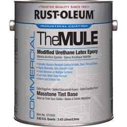 Rust-Oleum The Mule Satin Masstone Tint Base Water-Based Interior/Exterior Paint Exterior and Interi