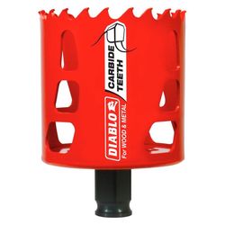 Diablo Snap-Lock Plus 2-9/16 in. Carbide Tipped 2-3/8 in. L Hole Saw