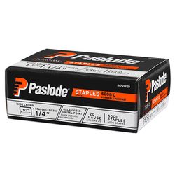 Paslode 5000 Series 1/2 in. W X 1/4 in. L 20 Ga. Wide Crown Staples 5000 pk