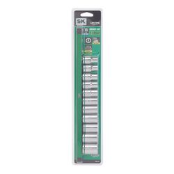 SK Tools Arrow Fastener 3/8 each X 1/2 in. drive Metric Standard Socket
