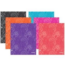 Bazic Products 11.63 in. W X 9.5 in. L Assorted Fashion Portfolio