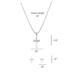Montana Silversmiths Women's True Belief Cross Silver Jewelry Sets One Size Fits Most