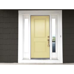 Rust-Oleum Sure Color Flat Black Water-Based Paint + Primer Exterior 1 gal