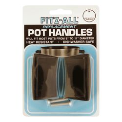 Fitz-All Plastic Replacement Pot Handles Black