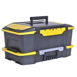 Stanley 19.9 in. Tool Box Black