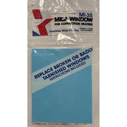 American Wick Kerosene Heater Mica Window For American Wick