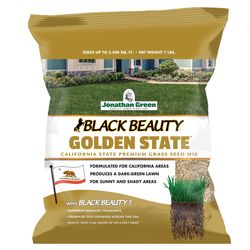 Jonathan Green Black Beauty Golden State Mixed Sun or Shade Grass Seed 7 lb