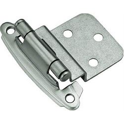 Hickory Hardware 2.2 in. W X 2.6 in. L Satin Nickel Steel Self-Closing Hinge 2 pk