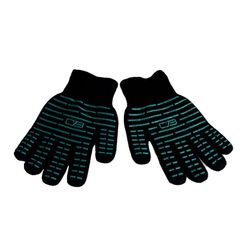 Charbroil Black/Blue Cotton Oven Mitt