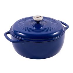 Lodge Cast Iron Dutch Oven 11 in. 6 qt Indigo