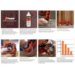 Paslode Cordless Tool Lubricating Oil 4 oz Bottle 1 pc