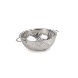 Core Kitchen Silver Stainless Steel Colander 1.5 qt