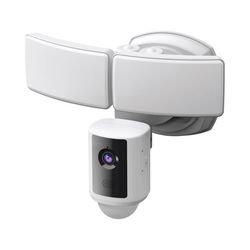 Feit Smart Home Motion-Sensing Hardwired LED White Smart-Enabled Security Floodlight
