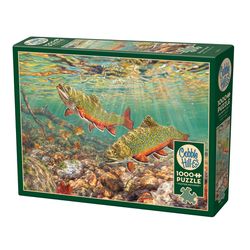 Cobble Hill Brook Trout Jigsaw Puzzle 1000 pc