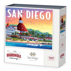 Boardwalk San Diego Jigsaw Puzzle 500 pc