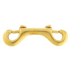 Campbell 5/16 in. D X 3-13/32 in. L Polished Bronze Double Ended Bolt Snap 60 lb