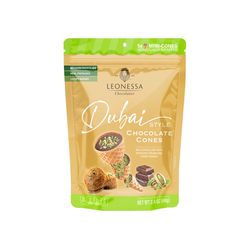 Leonessa Milk Chocolate with Pistachio Cream Chocolate Candies 2.4 oz