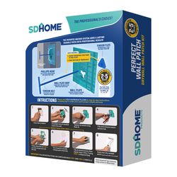 Perfect Wall Patch Drywall Repair Kit 9.25 in. W X 7.25 in. L X 5/8 in. Drywall Repair Kit