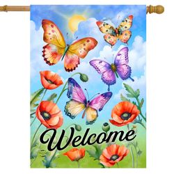 Briarwood Lane House Flag 28 in. H X 40 in. W