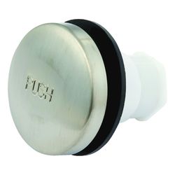 Ace Foot Lok Cartridge 5/16 in. Brushed Nickel Plastic Drain Stopper